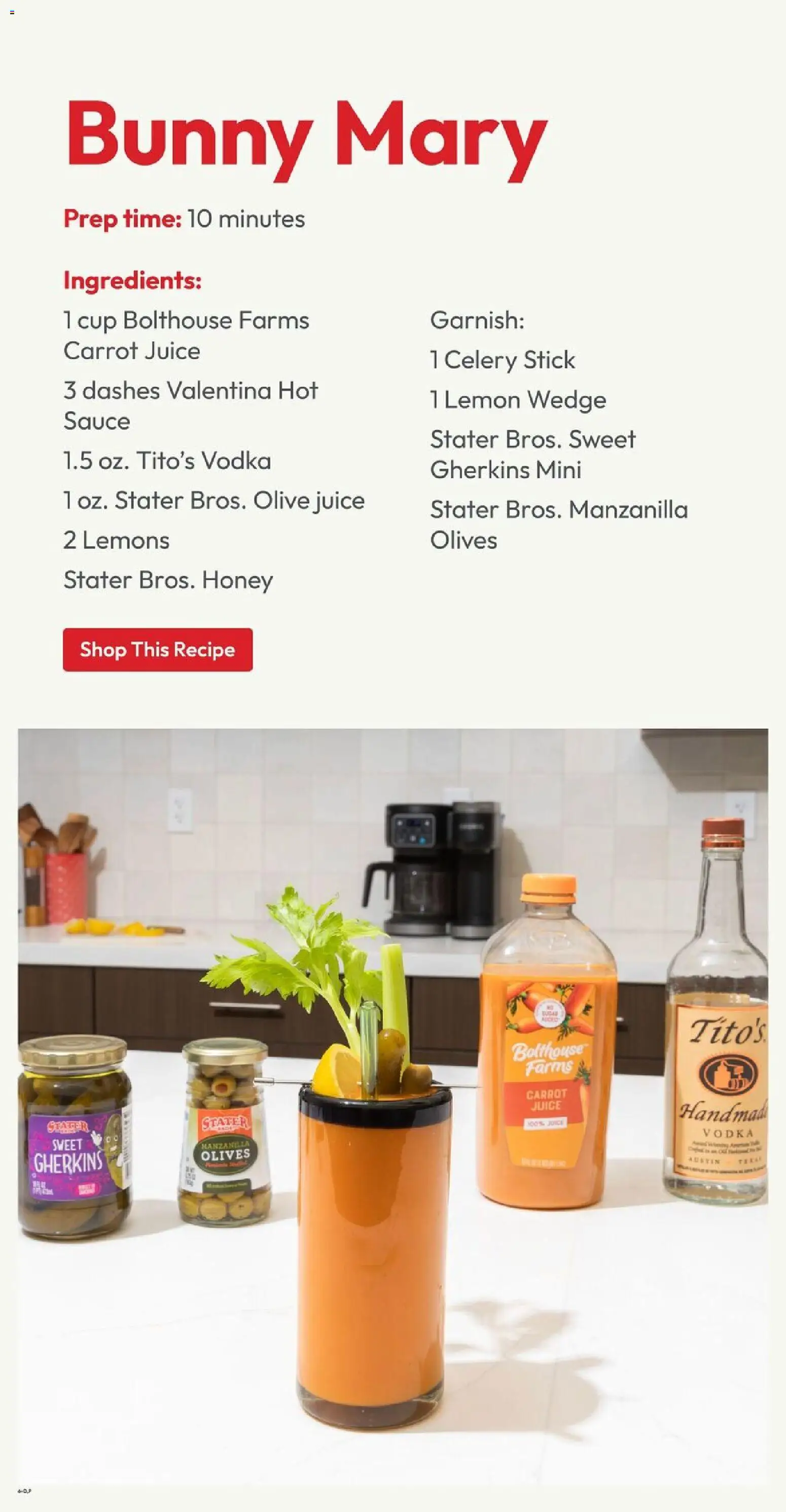Stater Bros Weekly Ad - valid from 25.03.2026 | Page: 6 | Products: Juice, Carrot, Sauce, Lemon