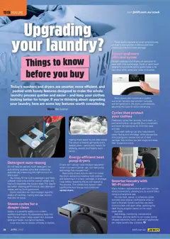 Preview of JB Hi-Fi STACK - valid from 01.04.2026 | Page: 68 | Products: Detergent, Smartphone, Washer, Press