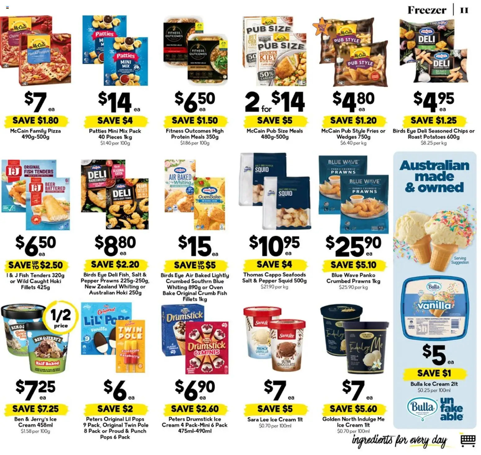 Drakes catalogue - valid from 28.01.2026 | Page: 11 | Products: Cream, Pepper, Raspberry, Freezer