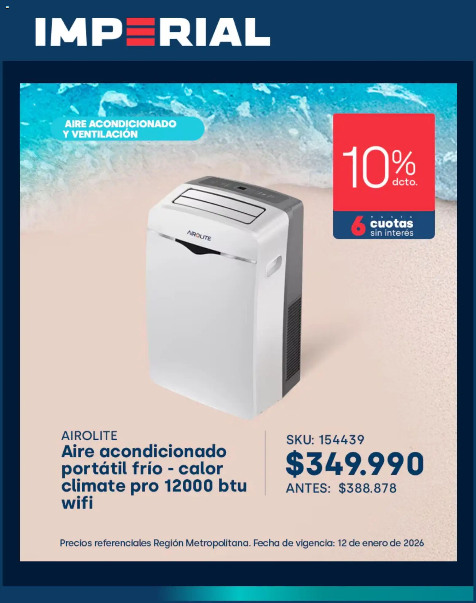 Imperial ofertas  │ válido desde el 05.01.2026 | Página: 4 | Productos: Aire acondicionado
