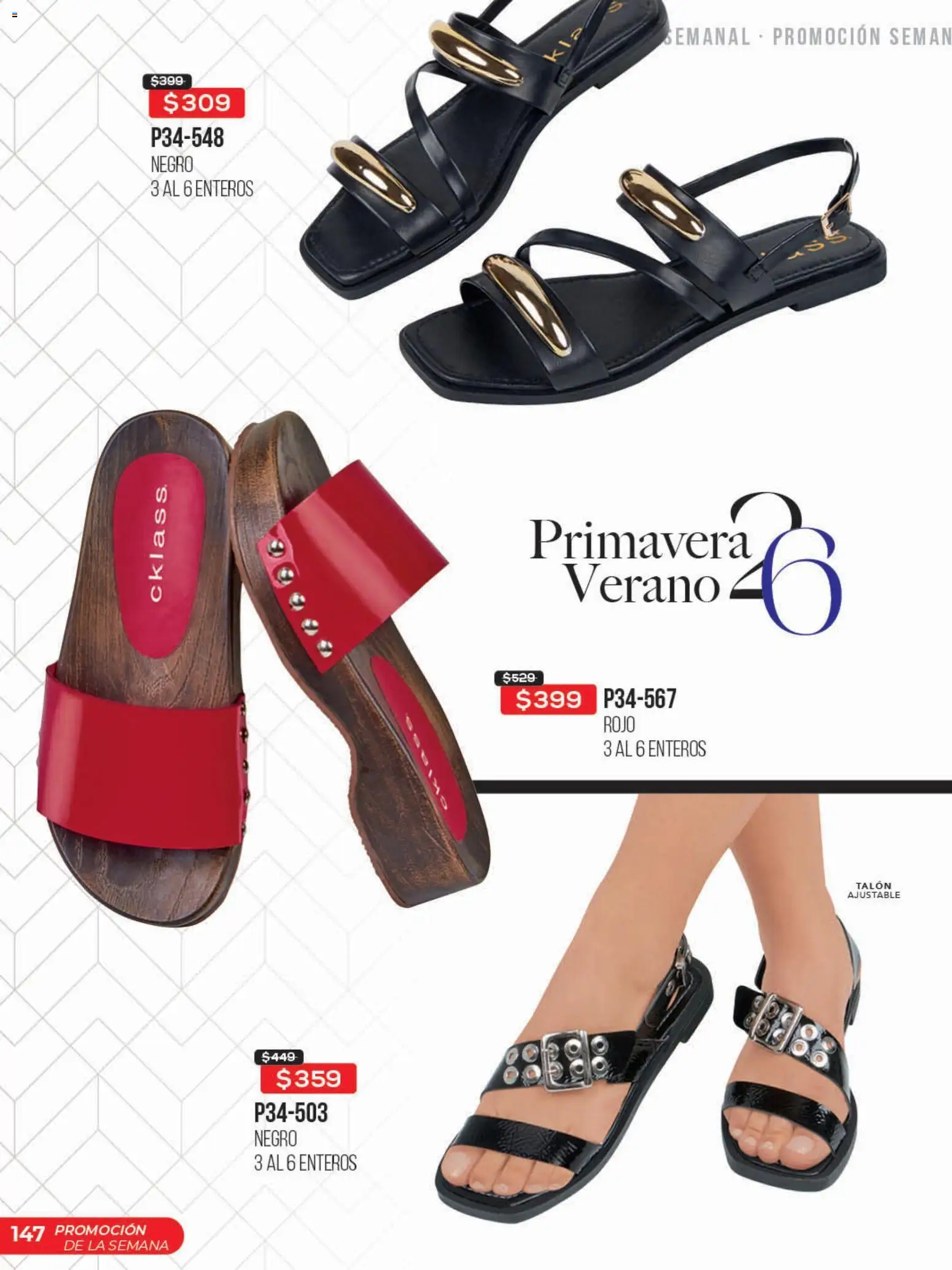 Nuevas ofertas de Cklass válidas en toda la República Mexicana desde el 01.02.2026. ¡Encuentra las mejores ofertas en Cklass catálogo Promo Semanal! | Página: 148