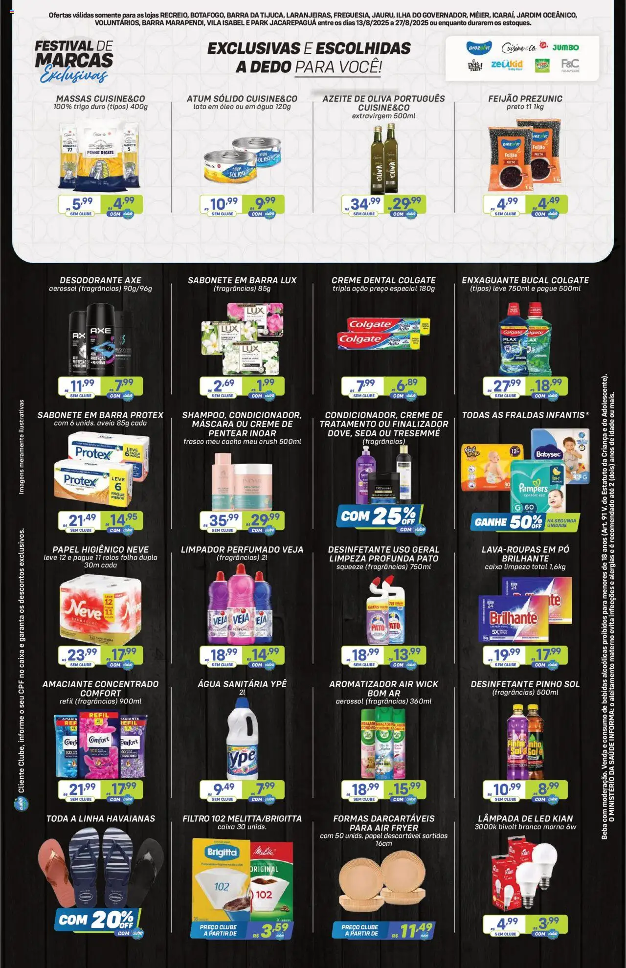 Prezunic Folheto - válido de 13.08.2025 | Página: 7 | Produtos: Creme, Sabonete, Perfumes, Atum