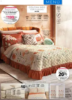 Vista previa de Colchas Concord catálogo, nuevo folleto de la tienda, válido en México a partir del 01.05.2026 | Página: 122