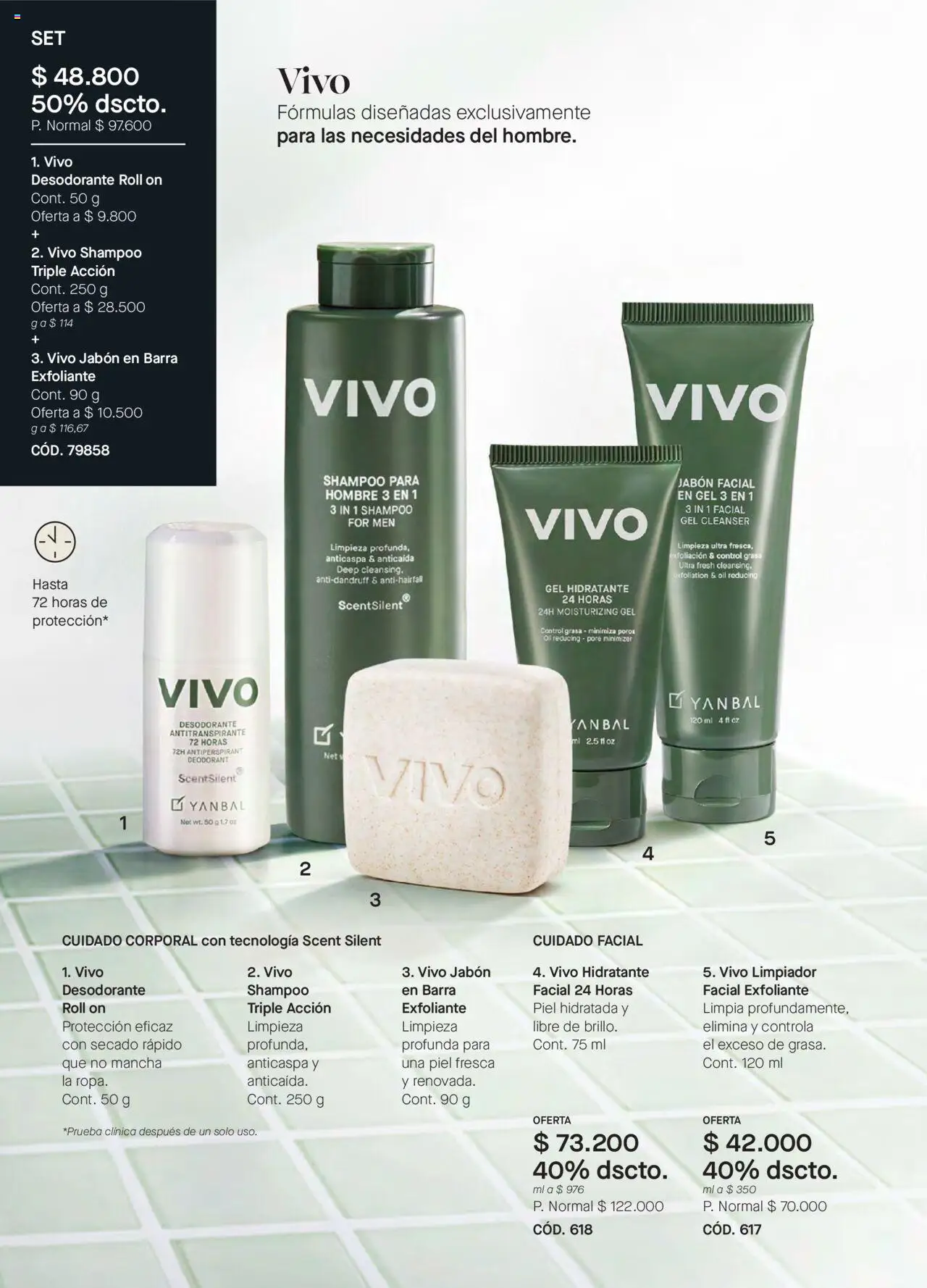 Yanbal revista - valida desde el 24.05.2025 | Página: 24 | Productos: Shampoo, Limpiador, Jabón, Antitranspirante
