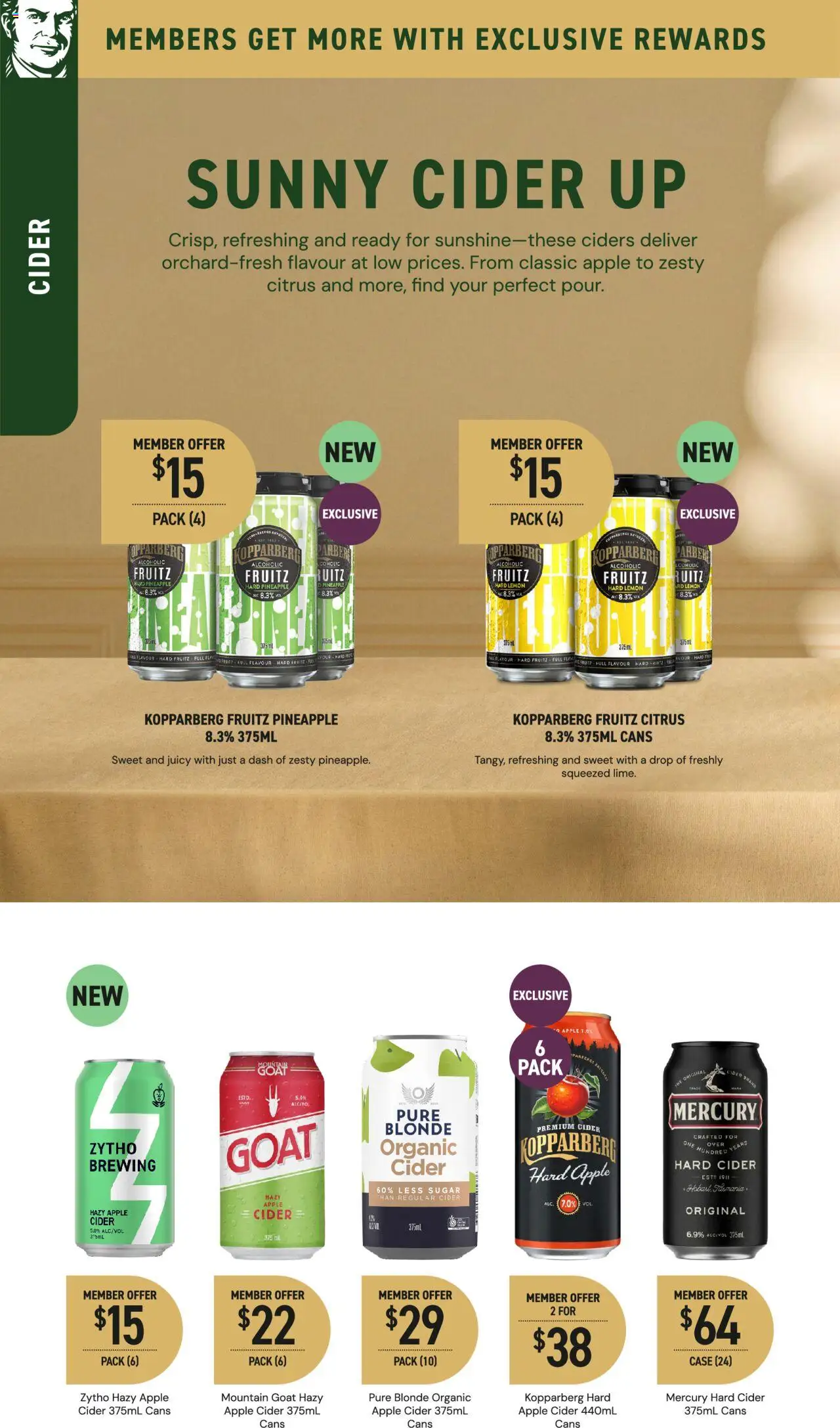 Dan Murphy's catalogue - valid from 25.09.2025 | Page: 32 | Products: Pineapple, Sugar, Lemon, Case