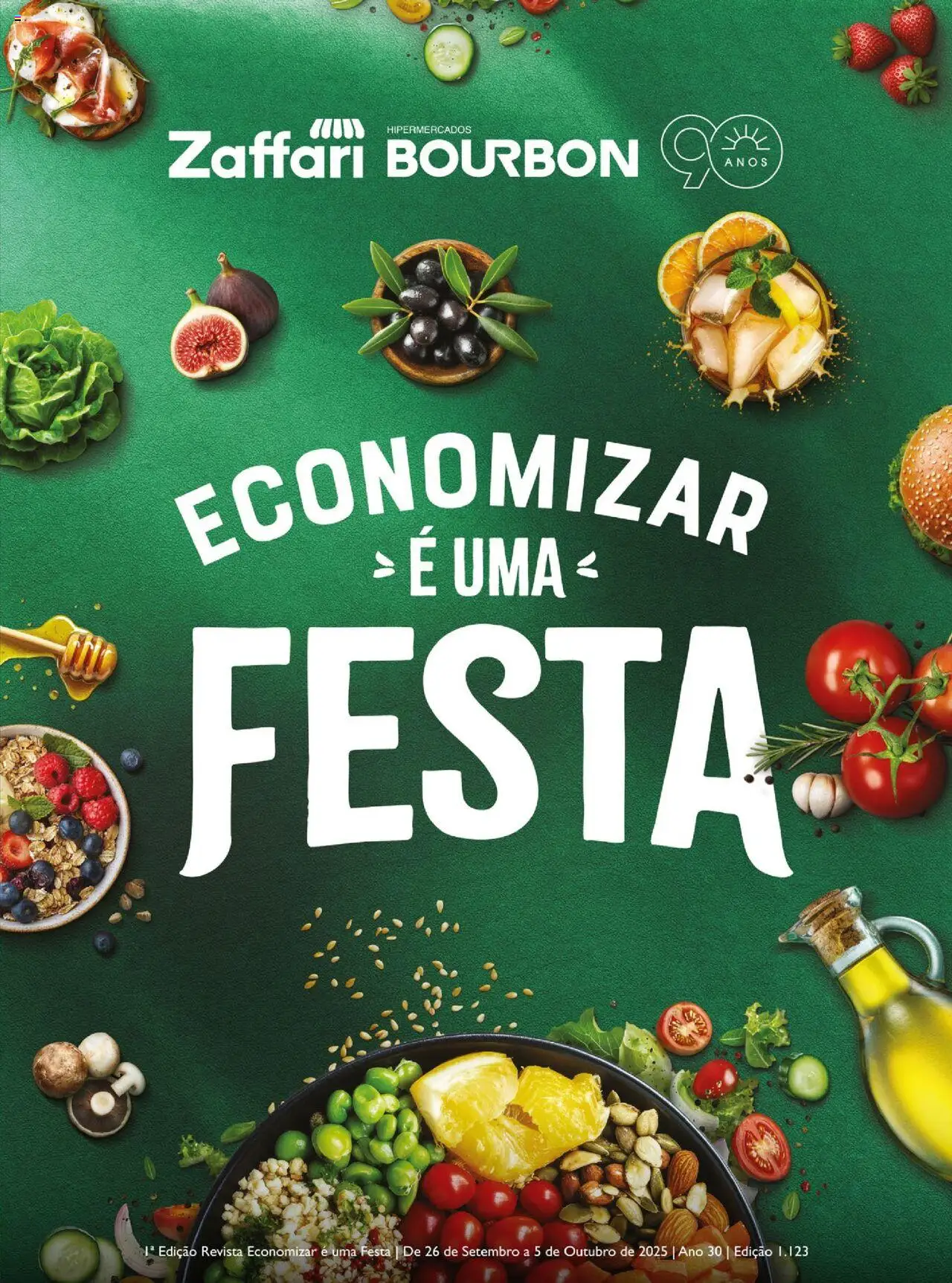 Zaffari Folheto - válido de 26.09.2025 | Página: 1 | Produtos: Revista, Bourbon