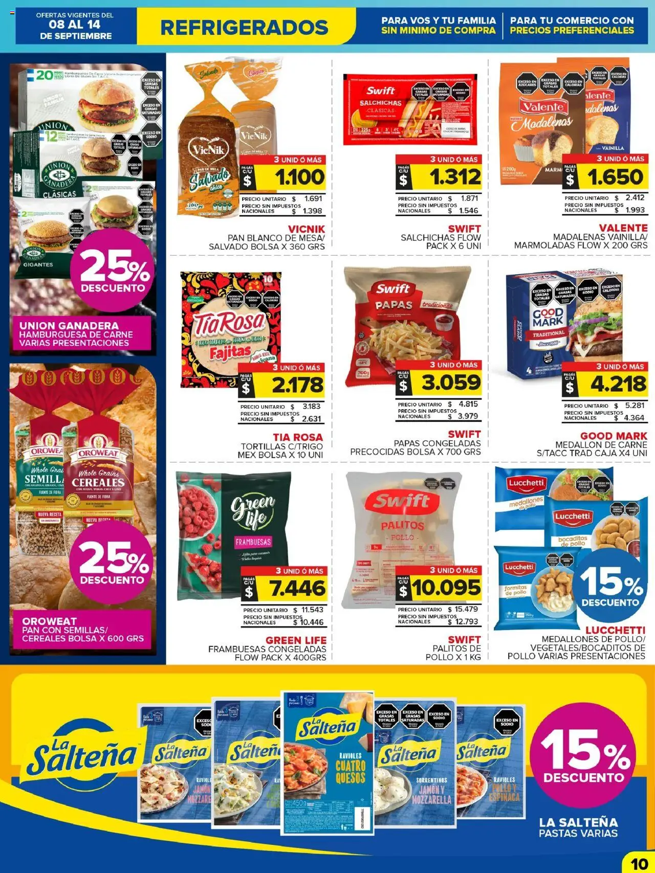 Carrefour Maxi catálogo │ válido desde el 08.09.2025 | Página: 9 | Productos: Bolsa, Fuente, Espinaca, Cereales