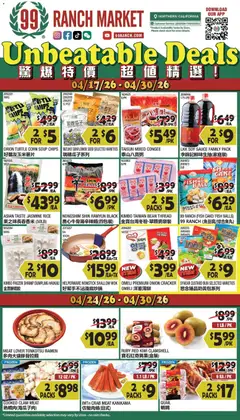 Preview of 99 Ranch Market weekly ads valid from 24.04.2026