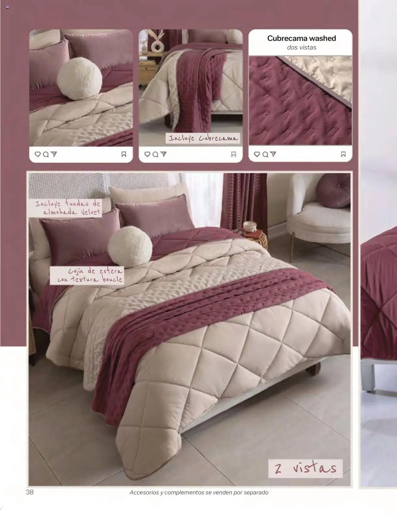 Nuevas ofertas de Vianney válidas en toda la República Mexicana desde el 24.01.2025. ¡Encuentra las mejores ofertas en Vianney catálogo Chavos! | Página: 40 | Productos: Almohada