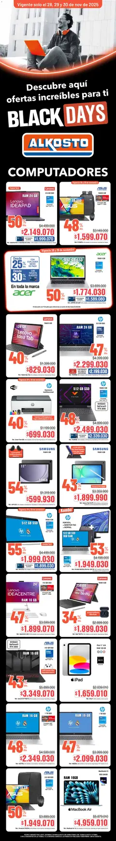 Ktronix - Black Friday -  Vista previa de la revista de la tienda Ktronix valido desde el 28.11.2025