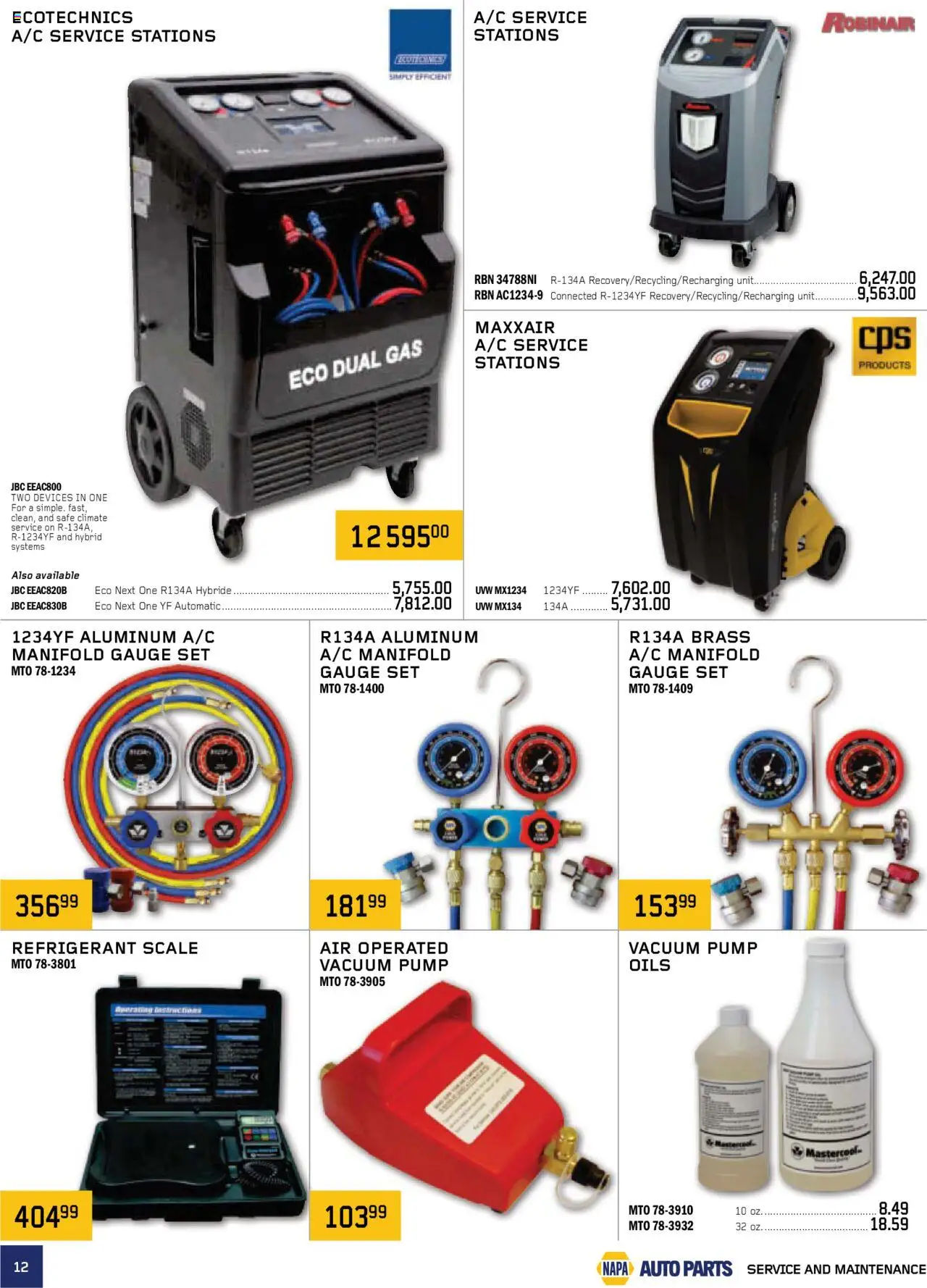 NAPA Auto Parts flyer valid from 01.10.2025 | Page: 12