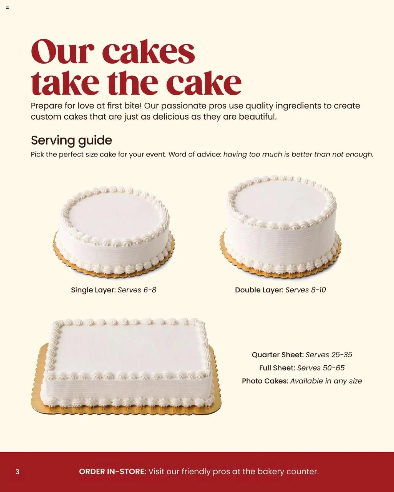Acme Entertaining Guide - valid from 03.10.2025 | Page: 4 | Products: Bakery, Sheet