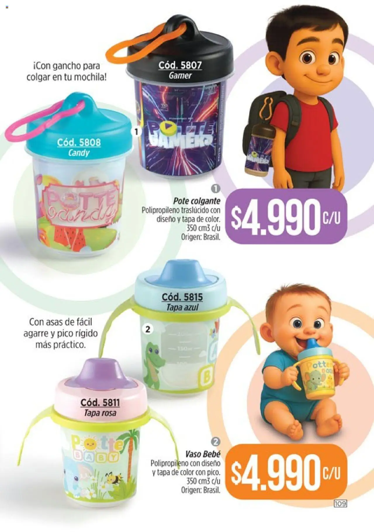 Catálogo Amodil Campaña 11 │ válido desde el 13.06.2025 | Página: 109 | Productos: Pico, Mochila