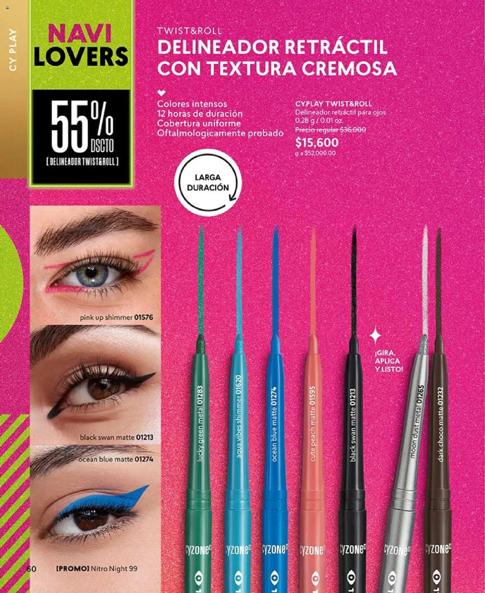 CyZone revista - valida desde el 03.11.2025 | Página: 60 | Productos: Delineador