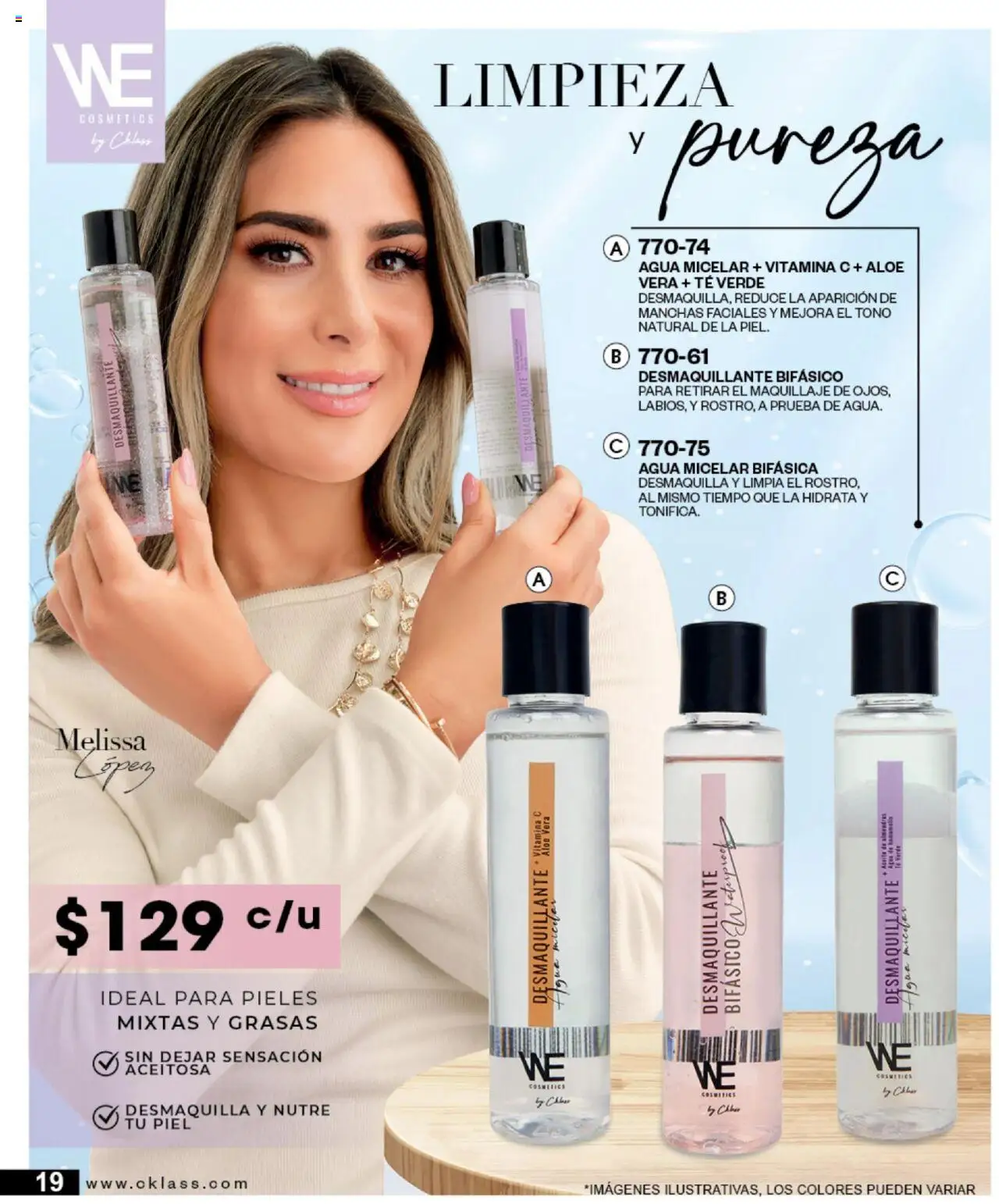 Nuevas ofertas de Cklass válidas en toda la República Mexicana desde el 15.09.2025. ¡Encuentra las mejores ofertas en Cklass - Catálogo Home Invierno ! | Página: 89 | Productos: Almendras, Agua, Desmaquillante, Maquillaje
