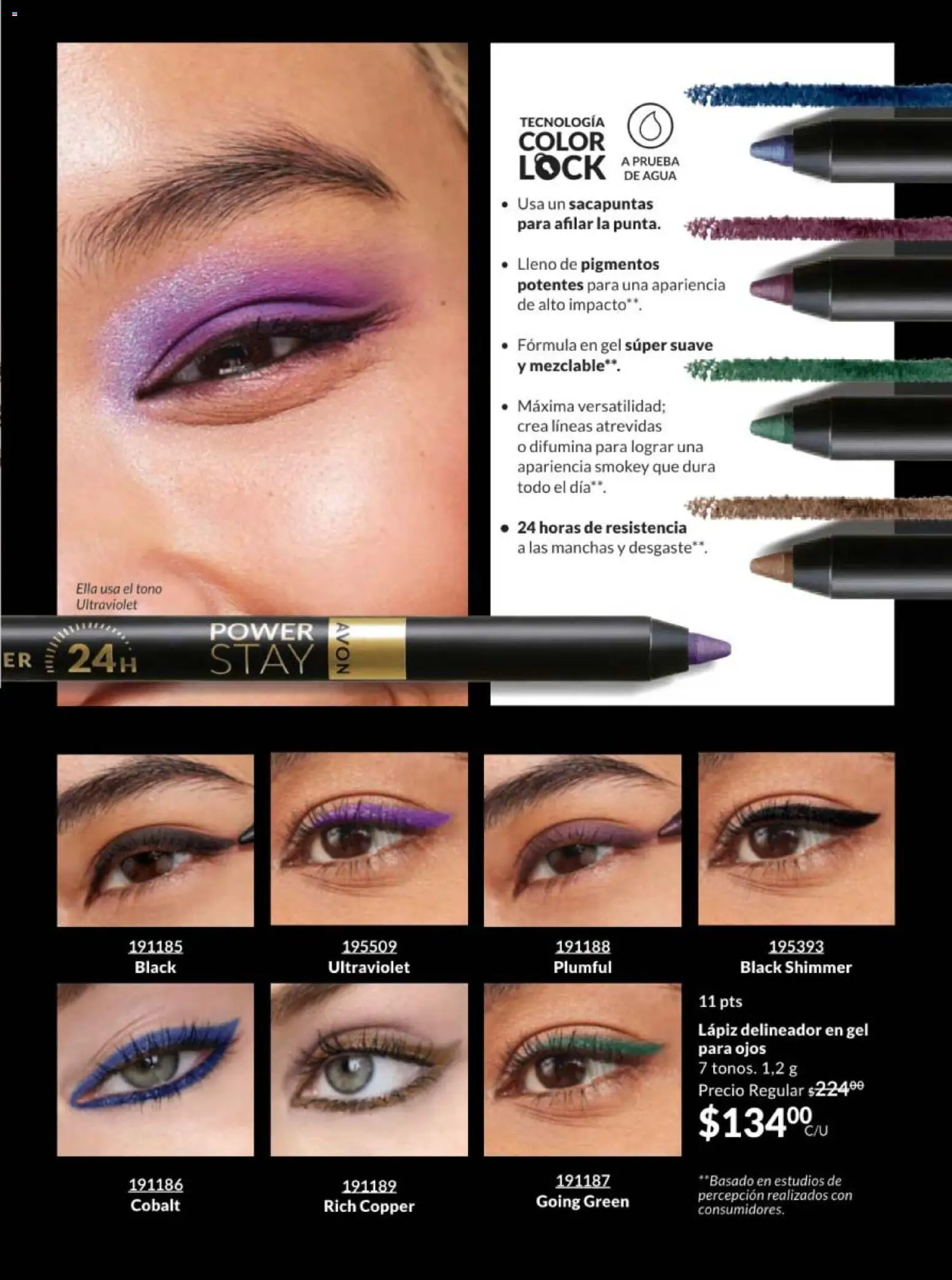 Nuevas ofertas de AVON válidas en toda la República Mexicana desde el 10.01.2026. ¡Encuentra las mejores ofertas en AVON campaña 2 2026! | Página: 95 | Productos: Sacapuntas, Agua, Delineador