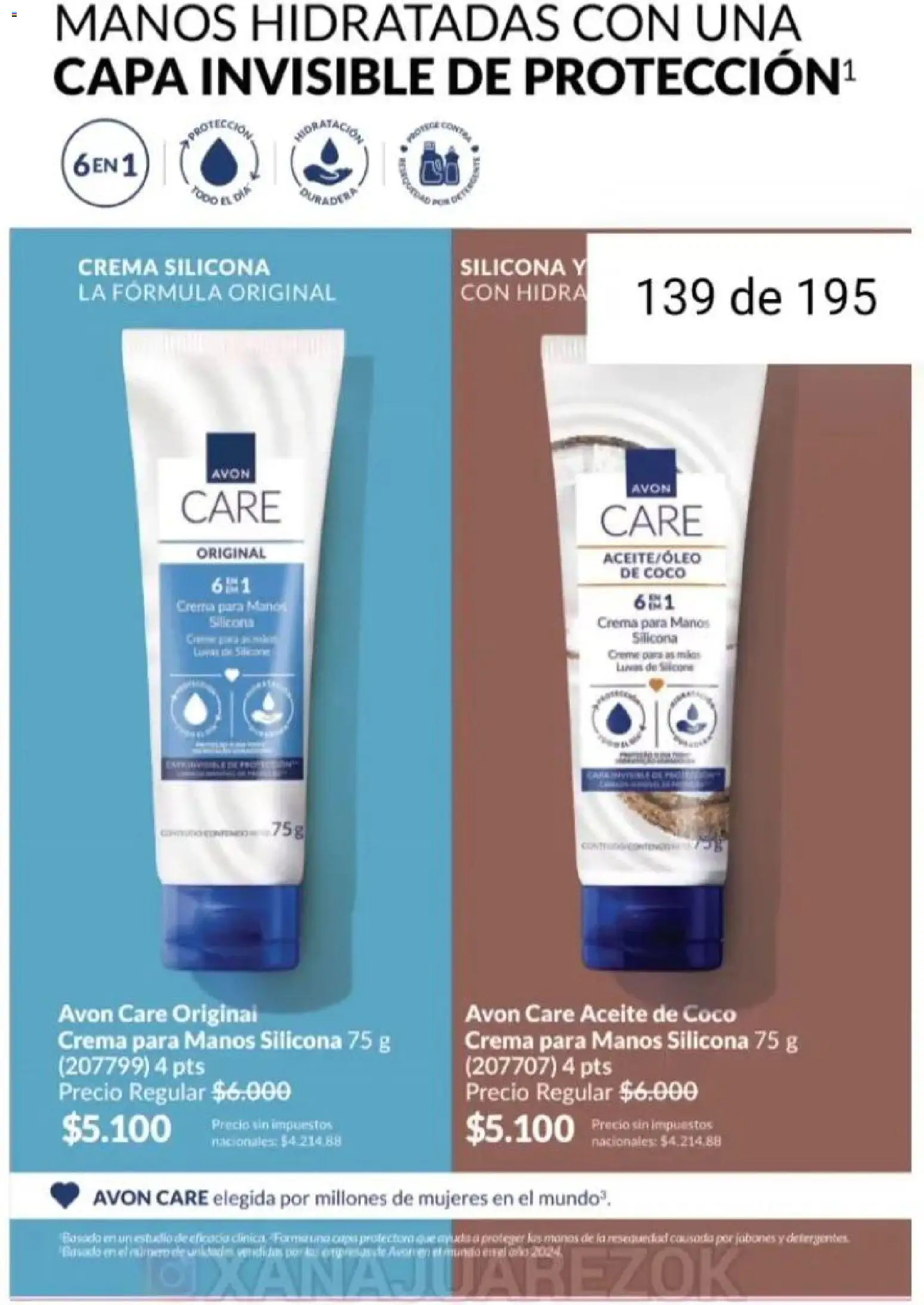 Catálogo AVON Campaña 1/2026 │ válido desde el 01.01.2026 | Página: 129 | Productos: Aceite, Crema