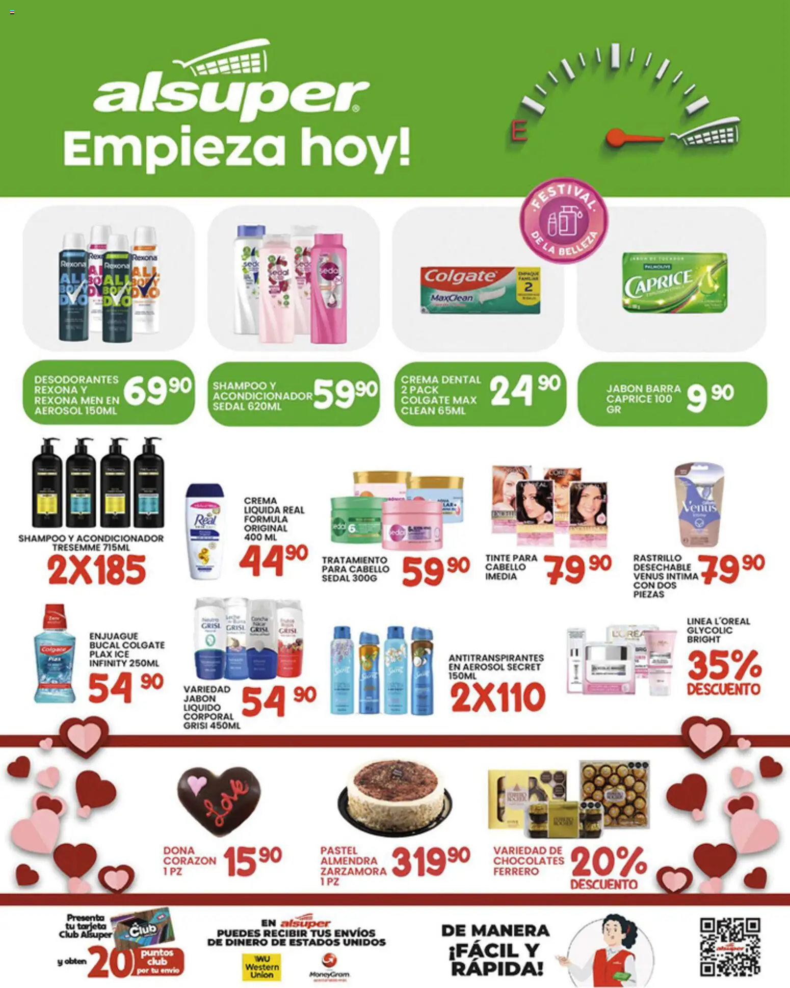 Nuevas ofertas de Alsuper válidas en toda la República Mexicana desde el 10.02.2026. ¡Encuentra las mejores ofertas en Alsuper folleto Saltillo! | Página: 8