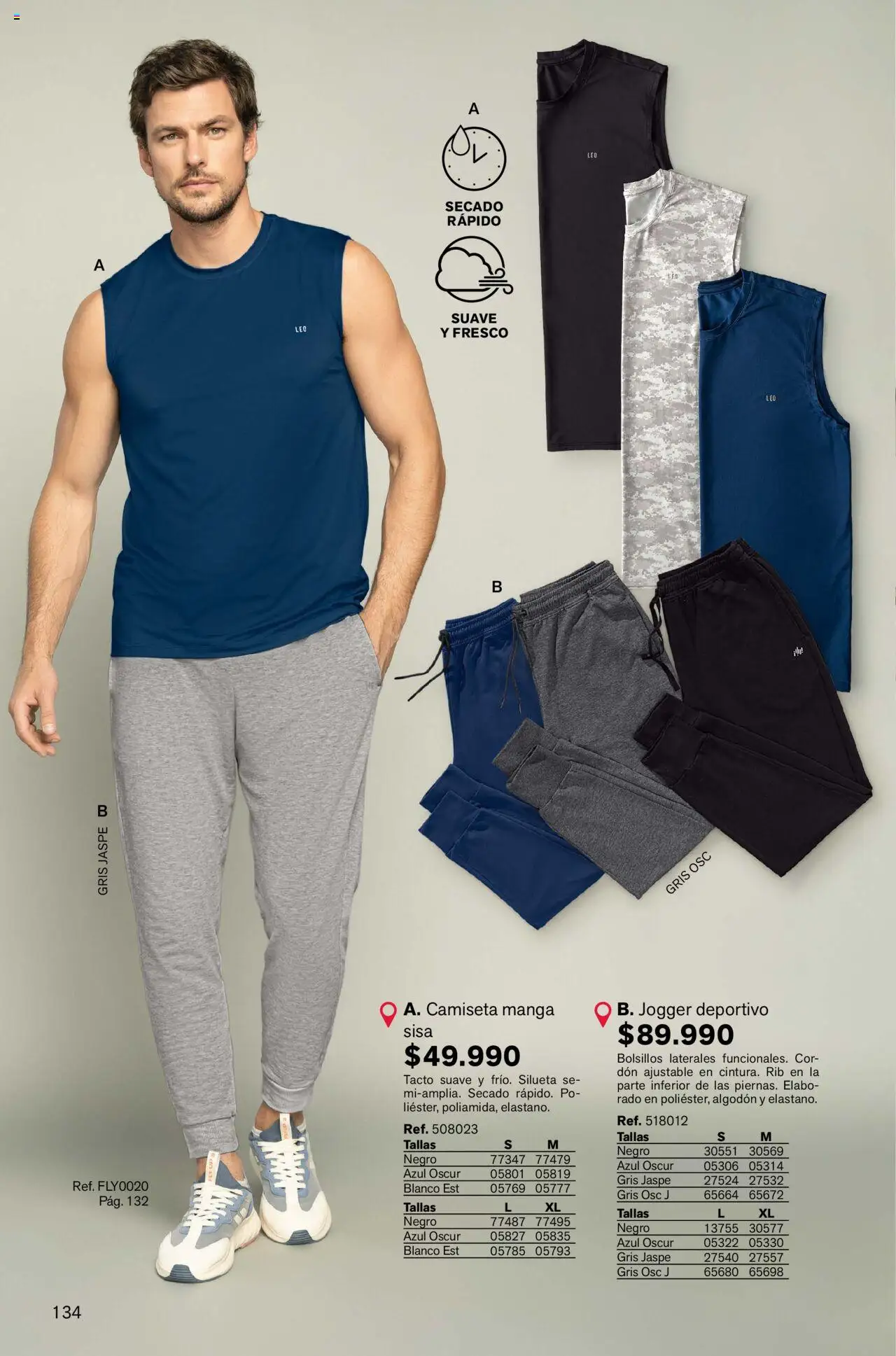 Leonisa revista - valida desde el 04.08.2025 | Página: 134 | Productos: Algodón, Camiseta