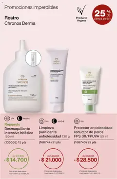Vista previa Natura - Catálogo Ciclo 15 válido desde el 01.10.2025 | Página: 30 | Productos: Desmaquillante