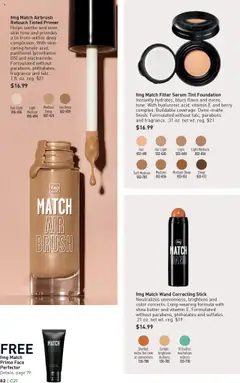 Preview of Avon weekly ads valid from 08.10.2025 | Page: 82 | Products: Vitamin, Foundation, Brush, Butter