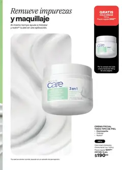 Vista previa de Cold cream hidratante Crema facial 3 en 1 400 g, Cold cream hidratante Crema facial 3 en 1 400 g, nuevo folleto de la tienda, válido en México a partir del 24.04.2026 | Página: 135