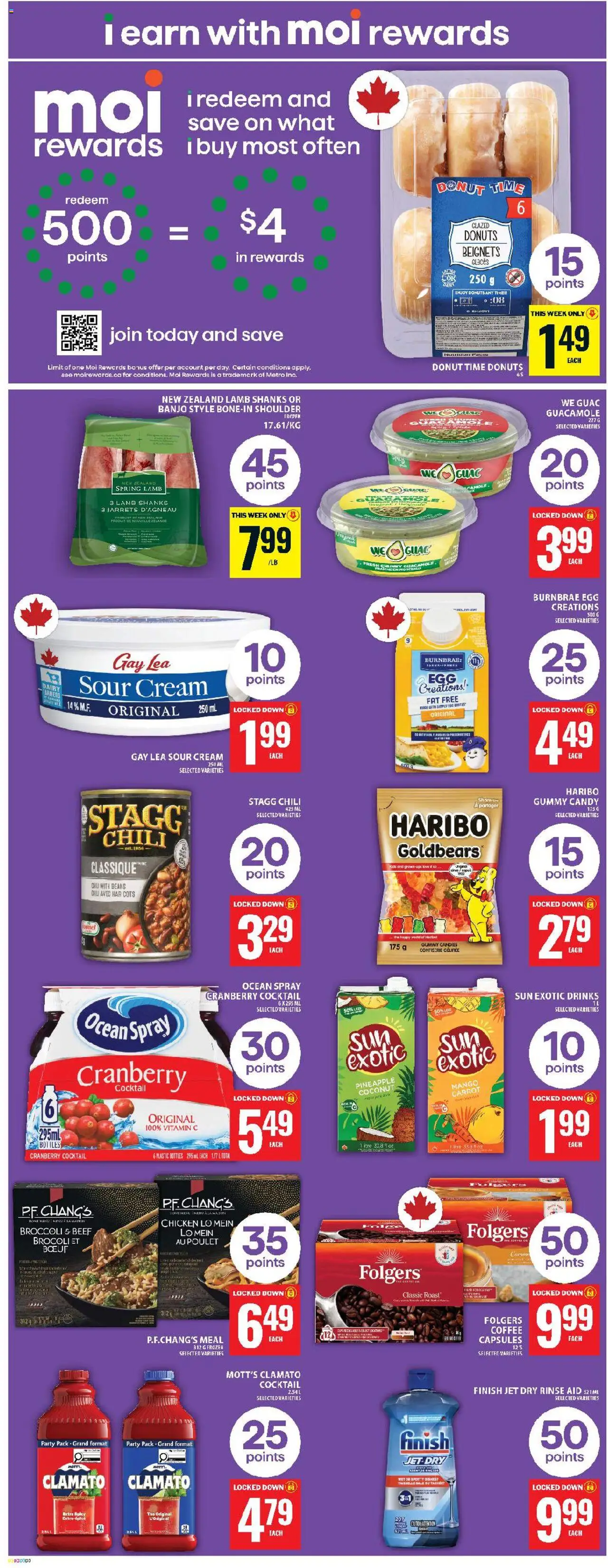 Food Basics flyer valid from 21.08.2025 | Page: 10 | Products: Sour cream, Cream, Coffee, Chicken