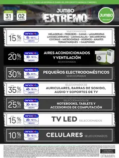 Vista previa Jumbo - Ofertas Extremo | Electro y Hogar válido desde el 31.10.2025