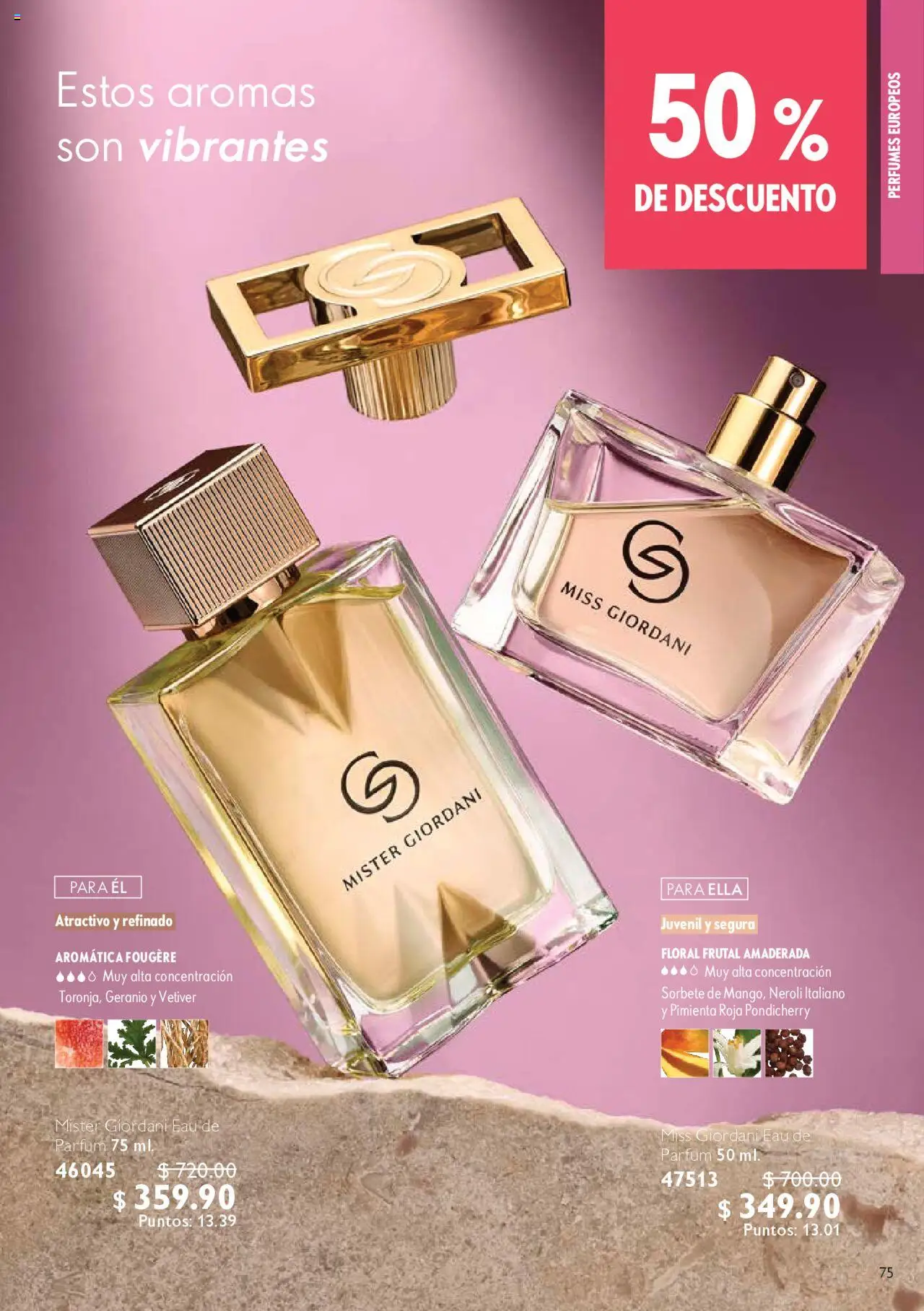 Nuevas ofertas de Oriflame válidas en toda la República Mexicana desde el 04.10.2025. ¡Encuentra las mejores ofertas en Oriflame - Campaña 14 2025! | Página: 75 | Productos: Pimienta