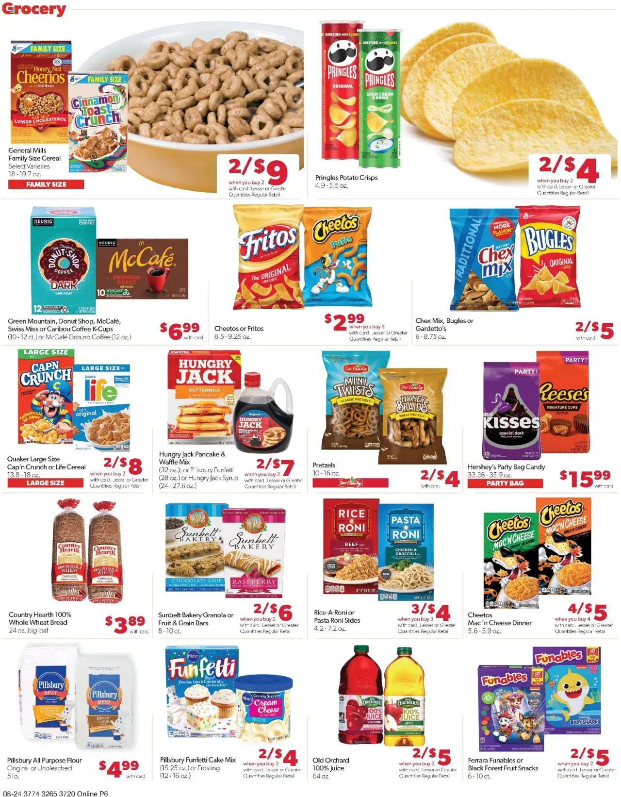 Family Fare Weekly Ad - valid from 24.08.2025 | Page: 11 | Products: Bakery, Bread, Juice, Rice