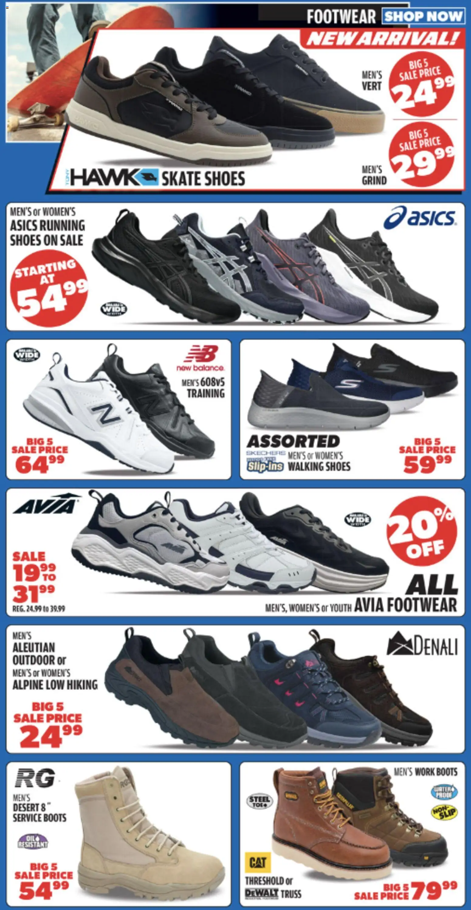 Big 5 Sporting Goods Weekly Ad - valid from 06.03.2026 | Page: 3 | Products: Boots