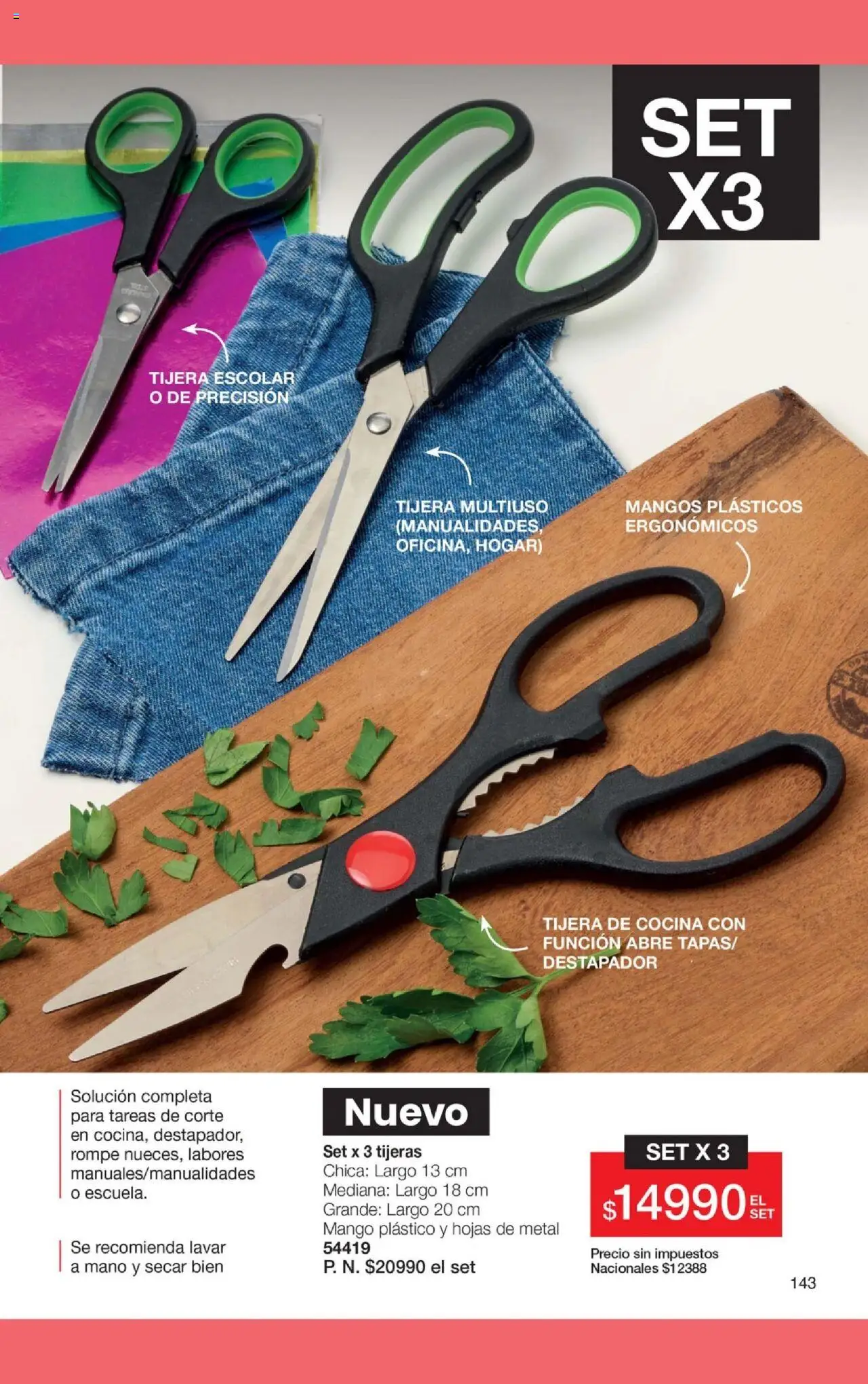 Gigot catálogo │ válido desde el 01.10.2025 | Página: 149 | Productos: Cocina, Tijera, Mango, Destapador