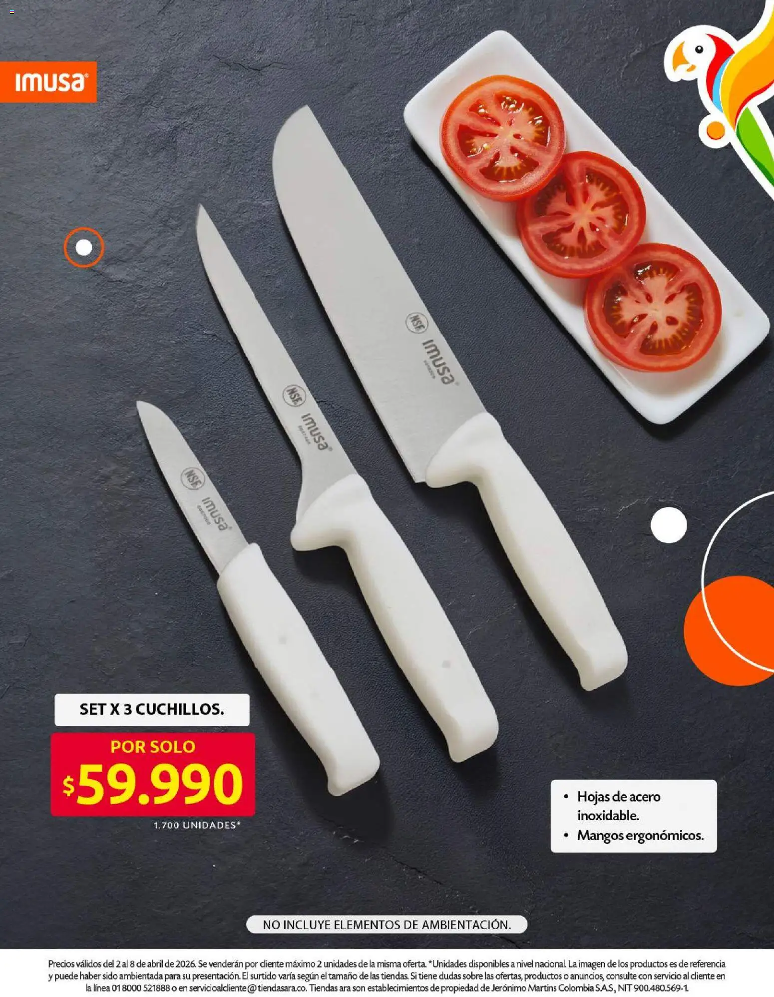 Ara revista - valida desde el 02.04.2026 | Página: 7 | Productos: Sobre