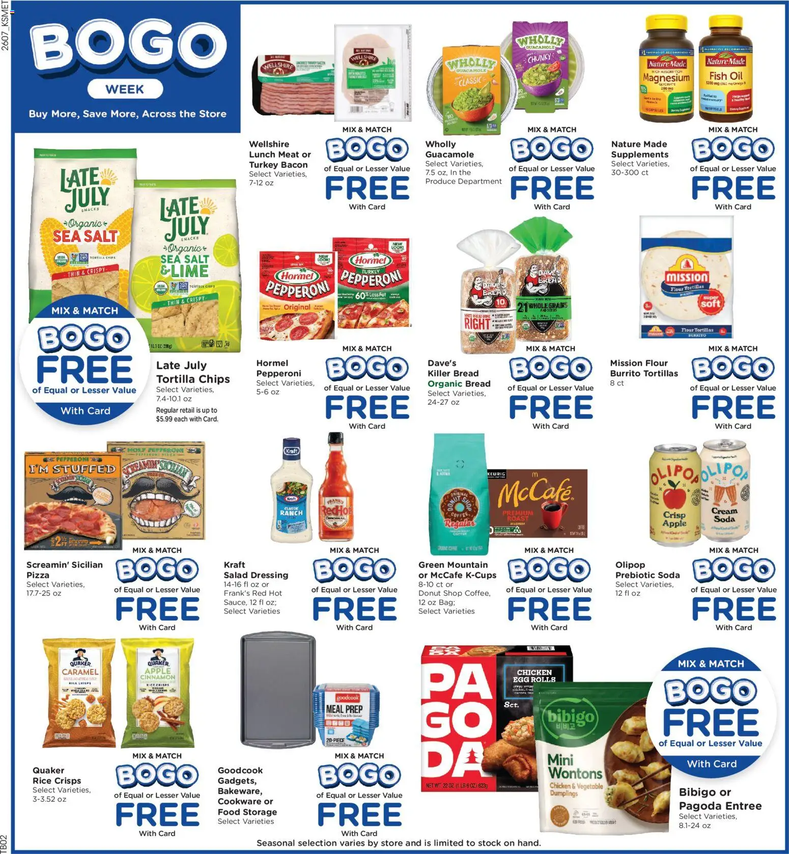 King Soopers Weekly Ad - valid from 18.03.2026 | Page: 3 | Products: Bread, Fish, Chips, Salad
