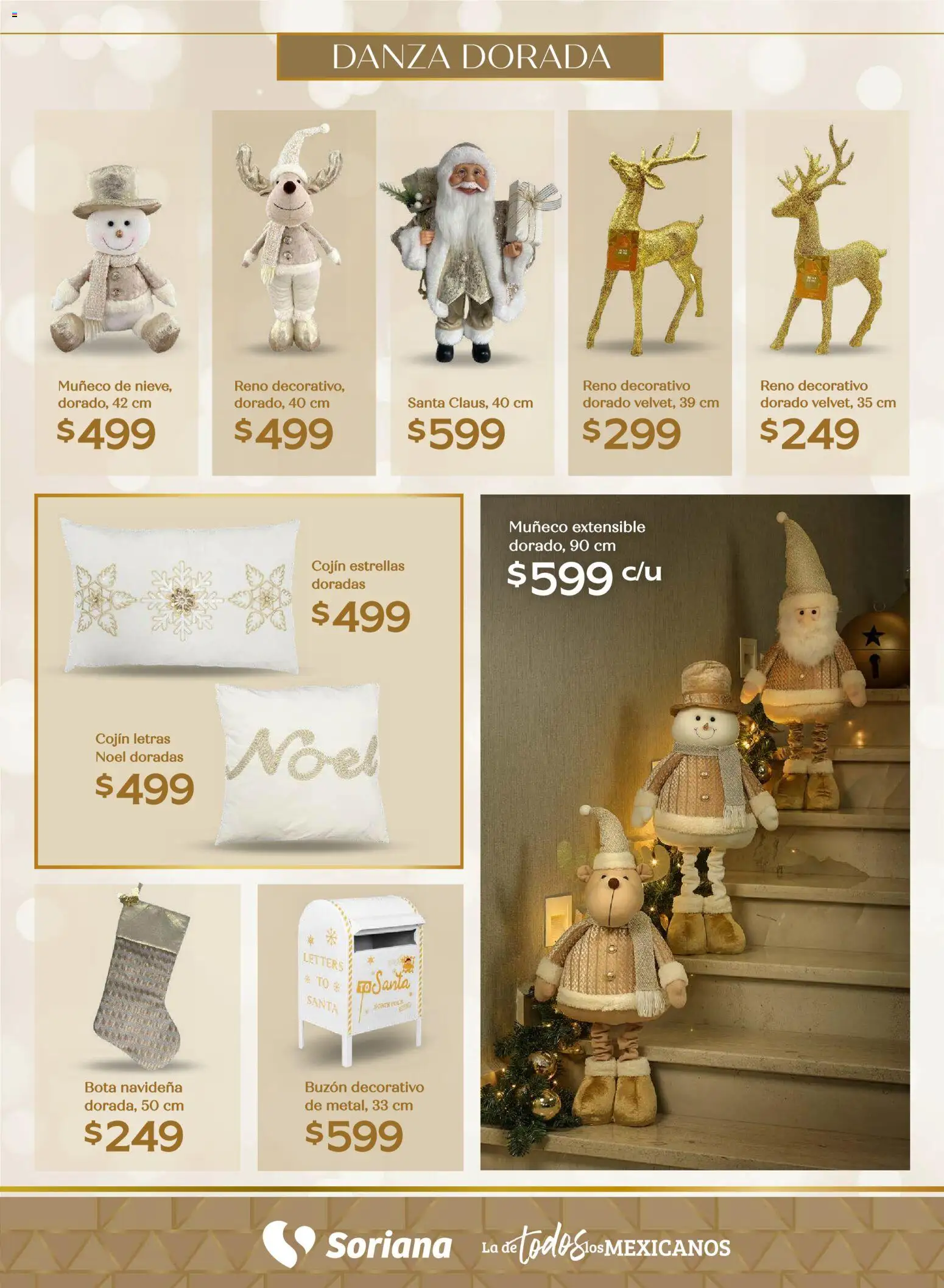Nuevas ofertas de Soriana válidas en toda la República Mexicana desde el 25.09.2025. ¡Encuentra las mejores ofertas en Soriana - Decoración Navideña Súper Nacional! | Página: 19 | Productos: Buzón