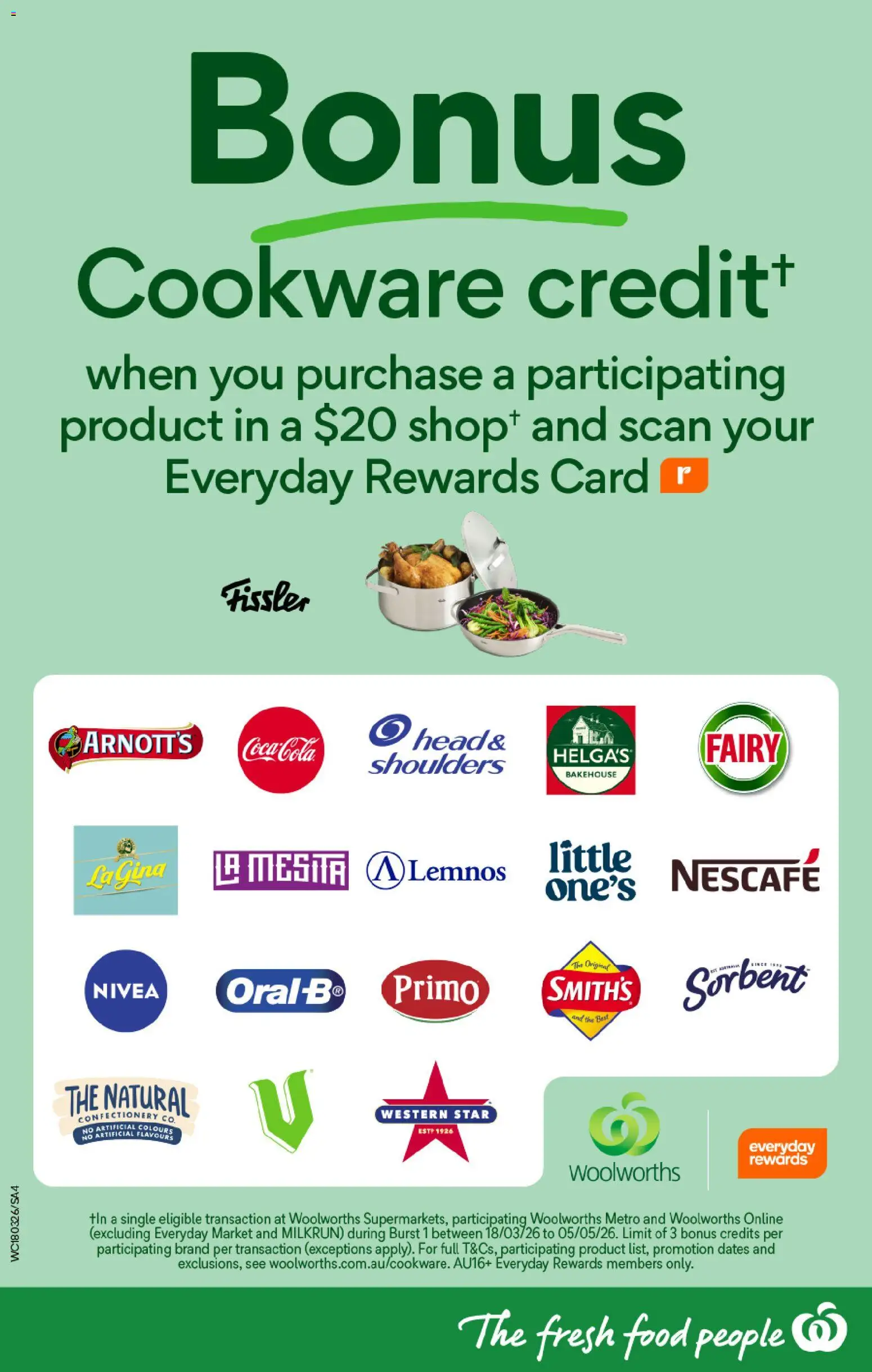 Woolworths catalogue - valid from 18.03.2026 | Page: 4 | Products: Cookware, Nescafe