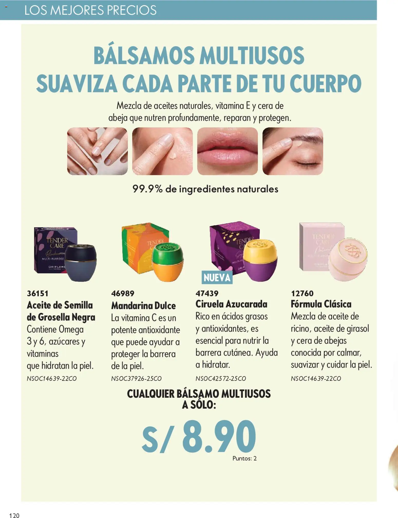 Catálogo Oriflame válido desde 27.12.2025 | Página: 120 | Productos: Aceite