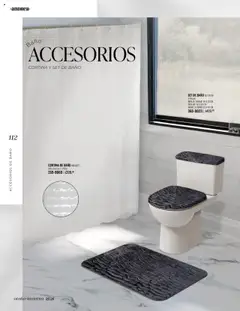 Vista previa de Andrea - Catálogo Home - Otoño / Invierno, nuevo folleto de la tienda, válido en México a partir del 24.08.2025 | Página: 112 | Productos: Wc, Baño