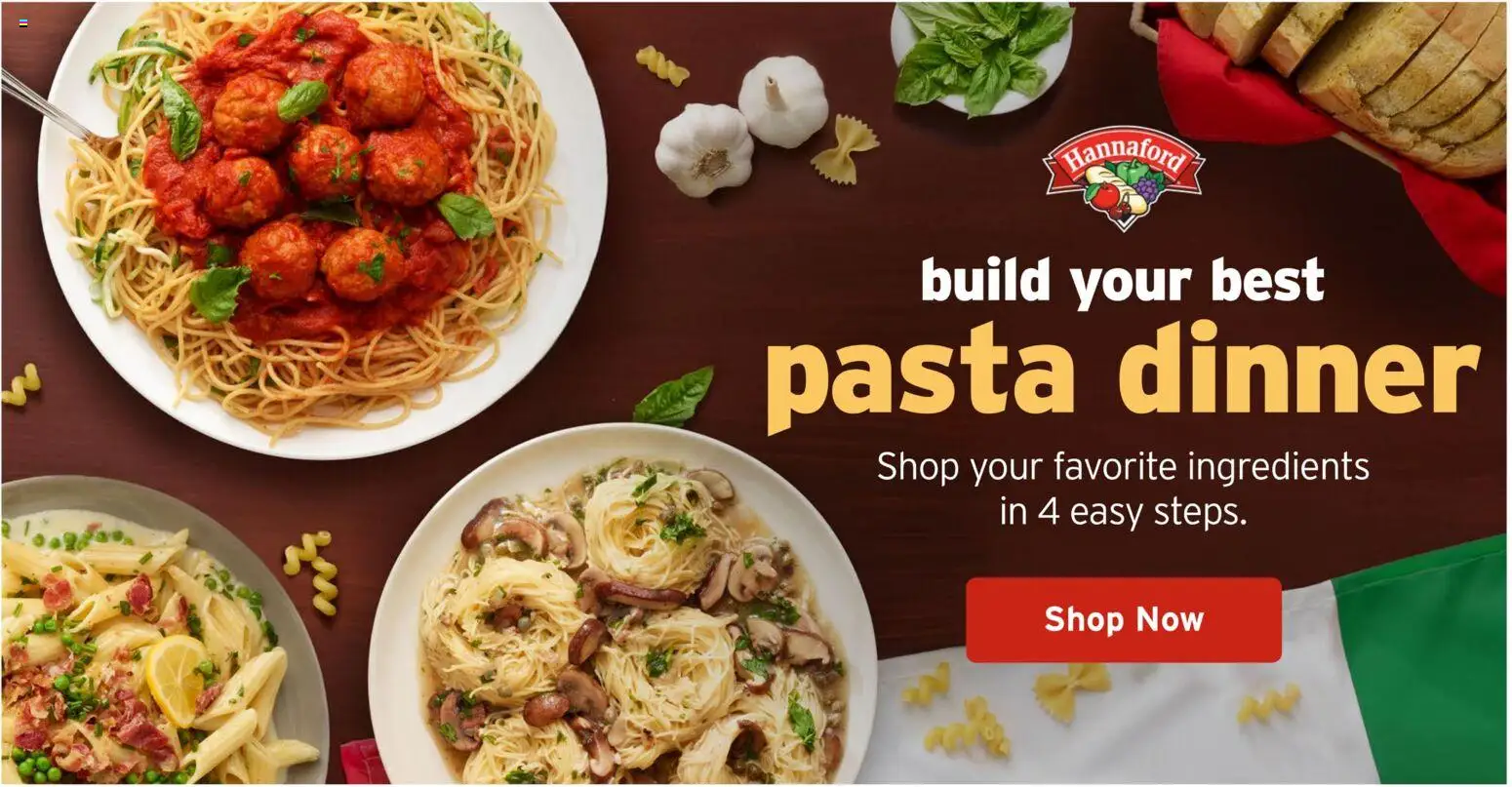 Hannaford Weekly Ad - valid from 04.01.2026 | Page: 4 | Products: Pasta