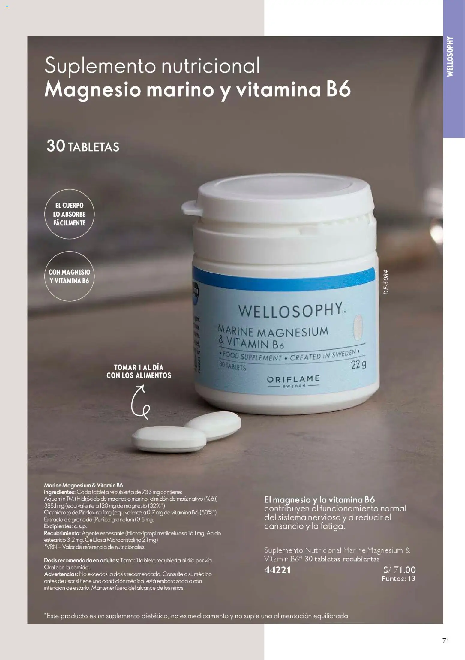 Catálogo Oriflame válido desde 14.02.2026 | Página: 71 | Productos: Tableta