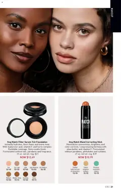 Avon Brochure - valid from 16.07.2025 | Page: 21 | Products: Vitamin, Foundation, Butter