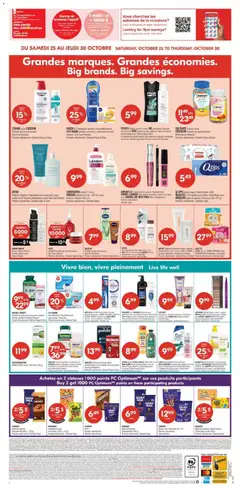 Preview of Pharmaprix weekly flyer / circulaire from shop Pharmaprix valid from 25.10.2025 | Page: 18