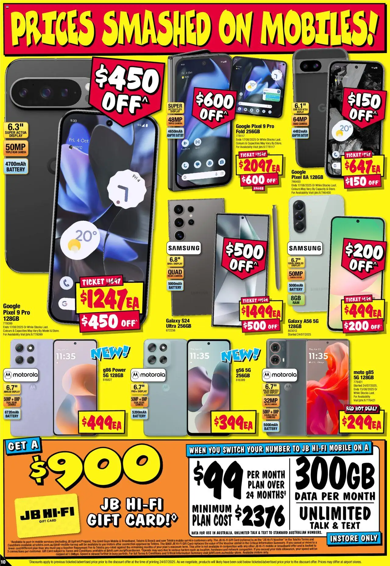 JB Hi-Fi catalogue - valid from 31.07.2025 | Page: 10 | Products: Battery, Camera, Mobile