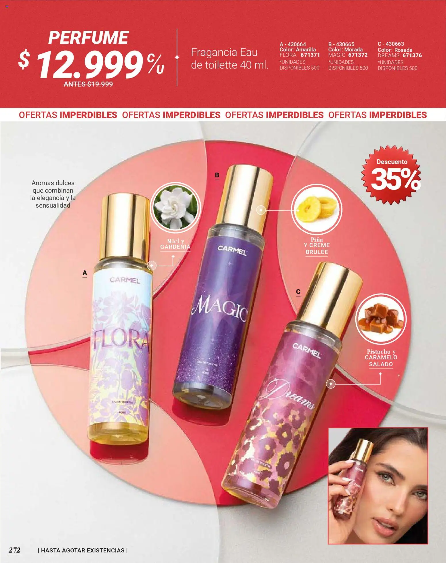 Carmel revista - valida desde el 01.02.2026 | Página: 272 | Productos: Piña, Perfume, Fragancia, Ruana