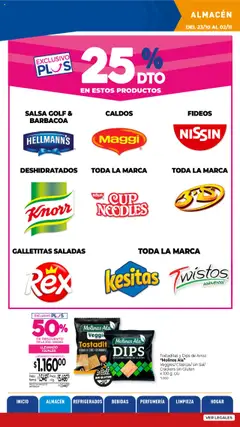 Vista previa La Anonima catálogo válido desde el 23.10.2025 | Página: 13 | Productos: Vitaminas, Salsa Golf, Arroz, Fideos