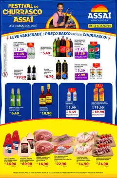 Encarte Assaí Atacadista - RO - Pré-Visualização do folheto da loja Assaí Atacadista, válido de 12.02.2026