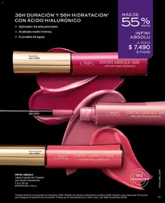 Catálogo L'Bel Campaña 6 válido desde el 31.03.2026 | Página: 75 | Productos: Mate, Labial