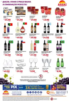 Assaí Atacadista Folheto - válido de 25.07.2025 | Página: 2 | Produtos: Queijo, Chocolate, Bebida, Telefone