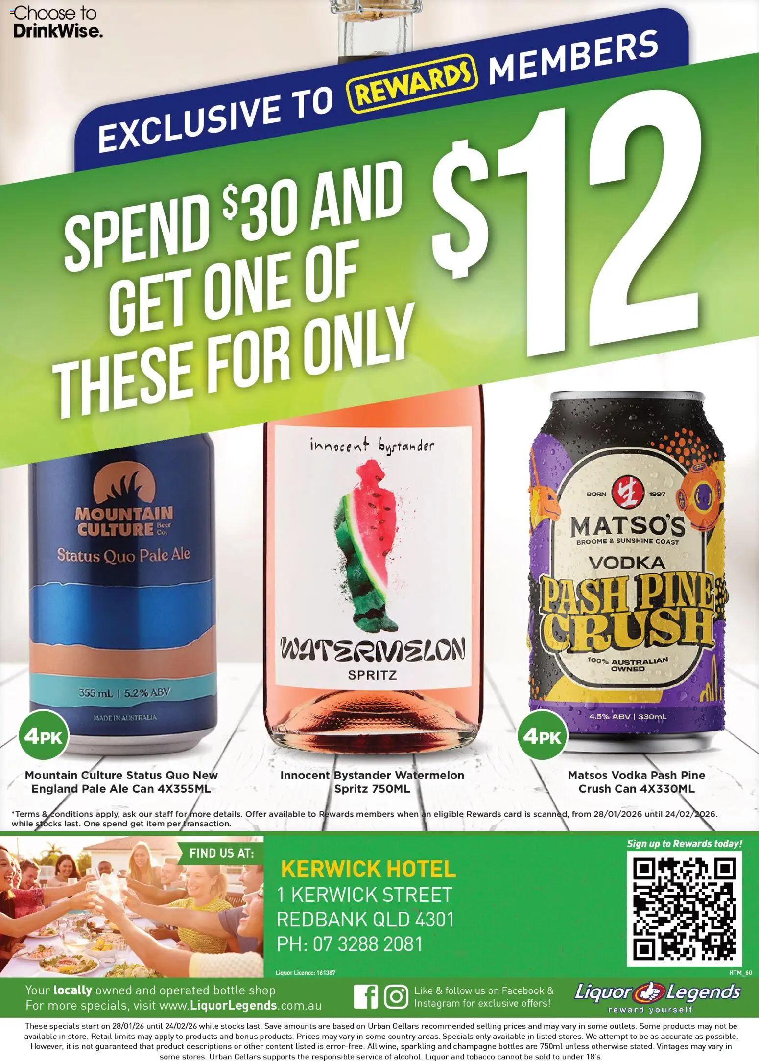 Liquor Legends catalogue - valid from 28.01.2026 | Page: 2 | Products: Vodka, Watermelon