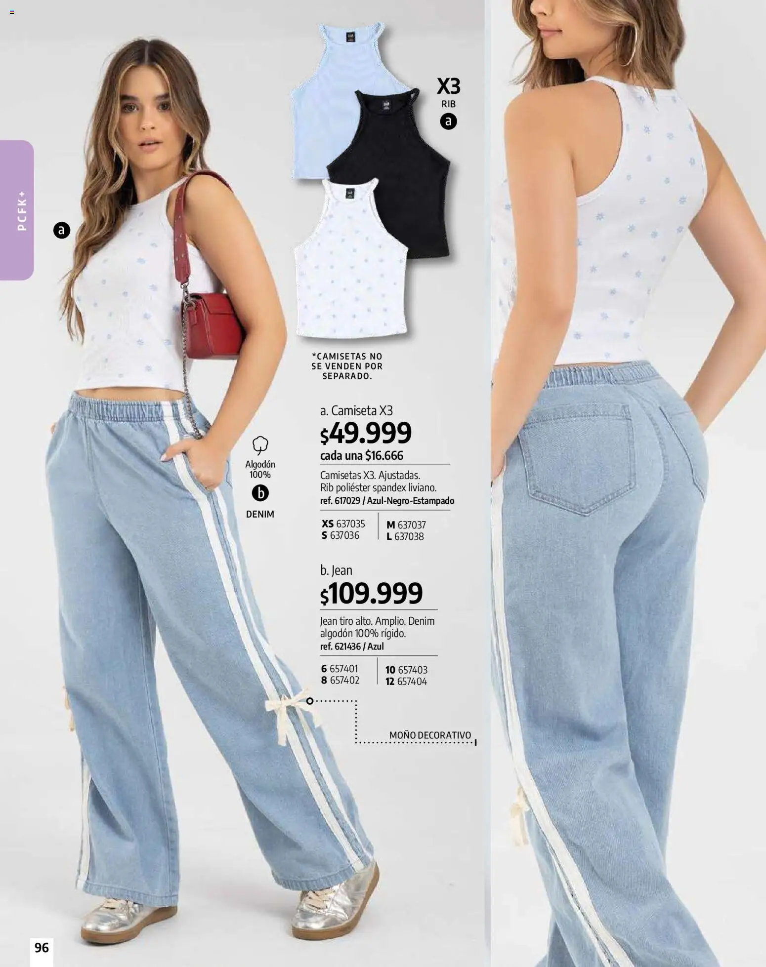 Pacifika revista - valida desde el 01.01.2026 | Página: 96 | Productos: Algodón, Jean, Camiseta